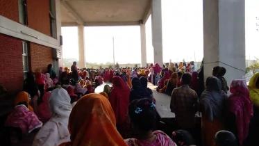 Dhamrai garment factory protest