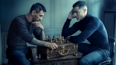 Messi and Ronaldo Pic