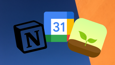 Icons of productivity apps.