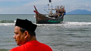Rohingya boat