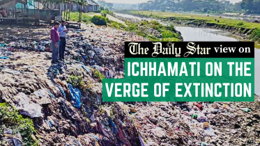 Pollution and encroachment of Ichhamati river 