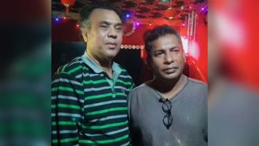 Mosharraf Karim records his first song