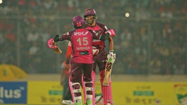 Mushfiqur Rahim and Najmul Hossain Shanto