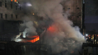 warehouse fire