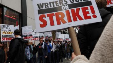 'Plagiarism machines': Hollywood writers and studios battle over the future of AI