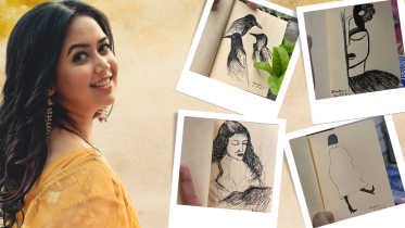 Bhabna draws 12 sketches in one day