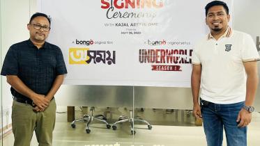 Kajal Arefin Ome signs deal for new web-film and series