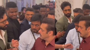 Vicky Kaushal pushed aside by Salman's bodyguard