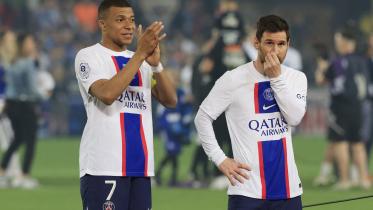 Messi and Mbappe