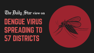 dengue virus detected in 57 districts
