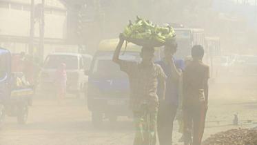 Dhaka’s air quality 3rd worst in the world this morning