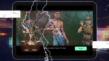 The game, originally launched as "The PDF Game" in early 2022, has become an unexpected fundraising and awareness-raising tool for the anti-military resistance known as the People's Defence Forces (PDF).