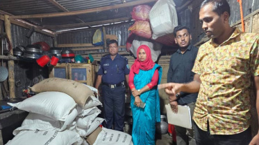 govt rice seized from homes of UP chairman's cousins in Habiganj