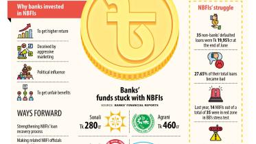 State banks’ Tk 1,600cr stuck in ailing NBFIs