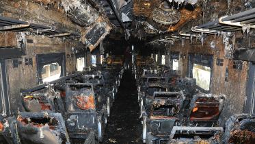 Train_fire_kamalapur_station
