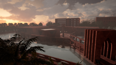 3D recreation of the IUT campus