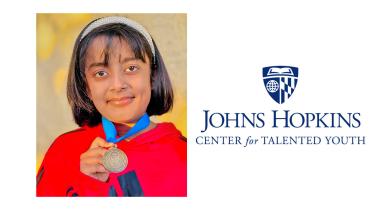 Nine-year-old Indian-American schoolgirl Preesha Chakraborty was recently named in the "World's Brightest" students list by Johns Hopkins Centre for Talented Youth