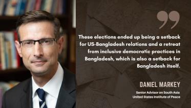 Daniel Markey, senior advisor for South Asia Programs at the United States Institute of Peace