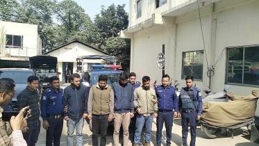 JU BCL leader among 4 arrested for raping woman after confining husband in hall room