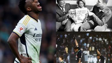 Vinicius Jr, Muhammad Ali, Tommie Smith and John Carlos