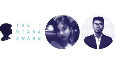 Nafira Nayeem Ahmad and Shamim Ahmed Mridha, The Diana Award Legacy Award 2024 recipients from Bangladesh 