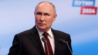 Putin wins Russia election in landslide with no serious competition