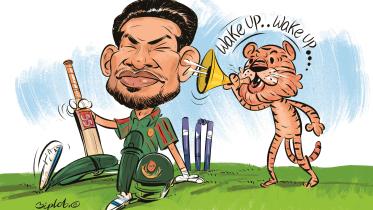 Shanto's batting struggles in ICC Men's T20 World Cup