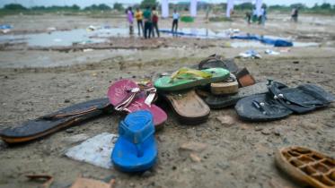 stampede in India’s Hathras