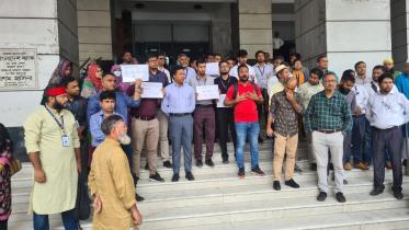 Protests flare up at Bangladesh Bank