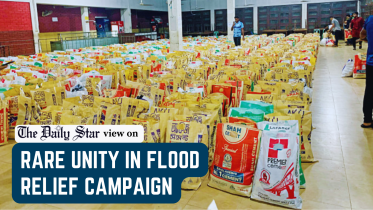 An extraordinary flood relief campaign