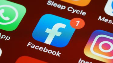 Facebook Instagram on phone