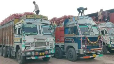 Indian potato import through Hili resumes after a break of 77 days