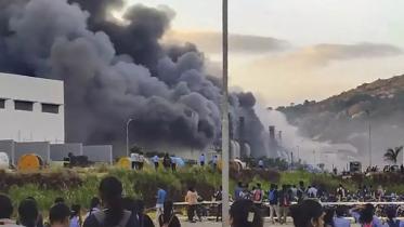 Fire halts operations at Tata Electronics iPhone plant in India, sources say