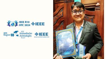 Bangladesh’s Ifty becomes 1st runner-up at IEEE R10-HTC 2024 Innovation Challenge