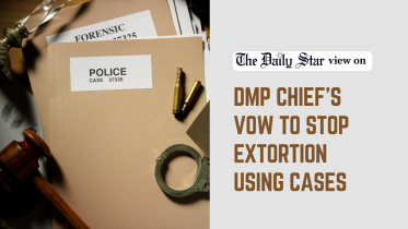 Extortion using false cases, Dubious cases after August 5, DMP Commissioner SM Sazzat Ali, DMP chief's vow to stop extortion, July-August uprising, 
