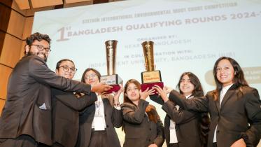 The 1st Bangladesh National Round of the Stetson International Environmental Moot Court Competition 2024-25. 