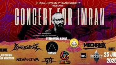 Bands unite in fundraiser concert aiding ex-Mechanix guitarist Imran
