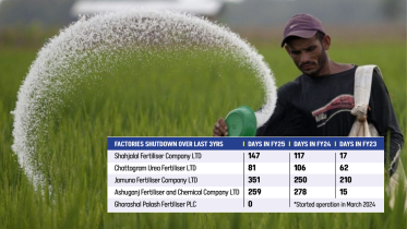 Fertiliser plants gas shortage Bangladesh