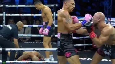 Andrew Tate defeated by kickboxer in ‘pink gloves’: Internet loses it