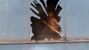 Banani Fire victim