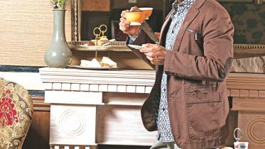 Tea'ing up