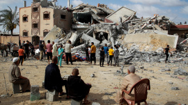 Rafah, in the southern Gaza Strip. Photo: Reuters