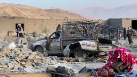 Pakistan launched strikes on Afghanistan in February following suicide bombings in Pakistan. Photo: AFP
