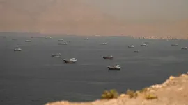 The US has launched "powerful" strikes on Iran in response to attacks on three oil tankers in the Strait of Hormuz. File Photo: Reuters