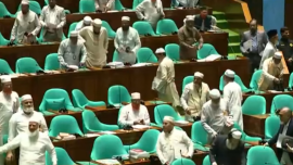 Bangladesh parliament opposition walkout