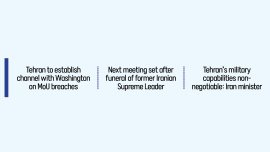 US Iran talks latest news 2026