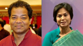 Shakil Ahmed and Farzana Rupa. Photo: Collected.