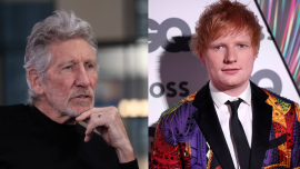 Ed Sheeran and Roger Waters