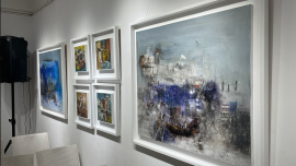 ‘Continuum’ showcases 60 artworks by three artists to Bhumi Gallery