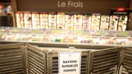 French supermarket